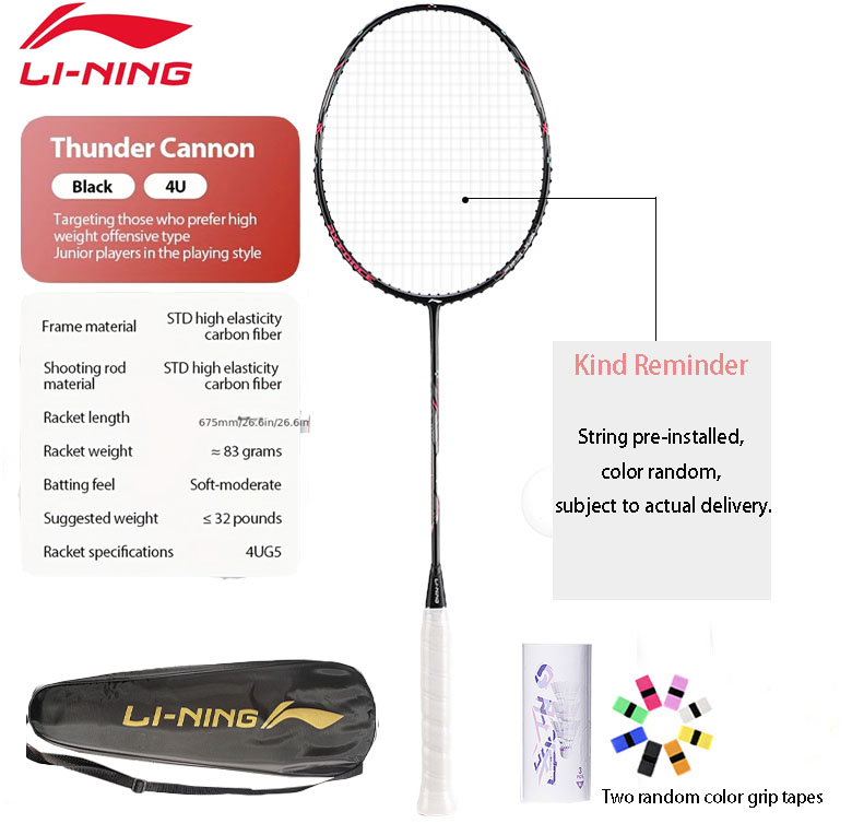 Li Ning Racket - Raquete de Badminton Li-Ning Thunder Mini