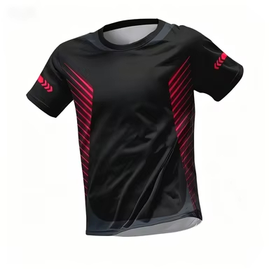 Badminton Jersey - Camiseta Casual de Manga Curta para
