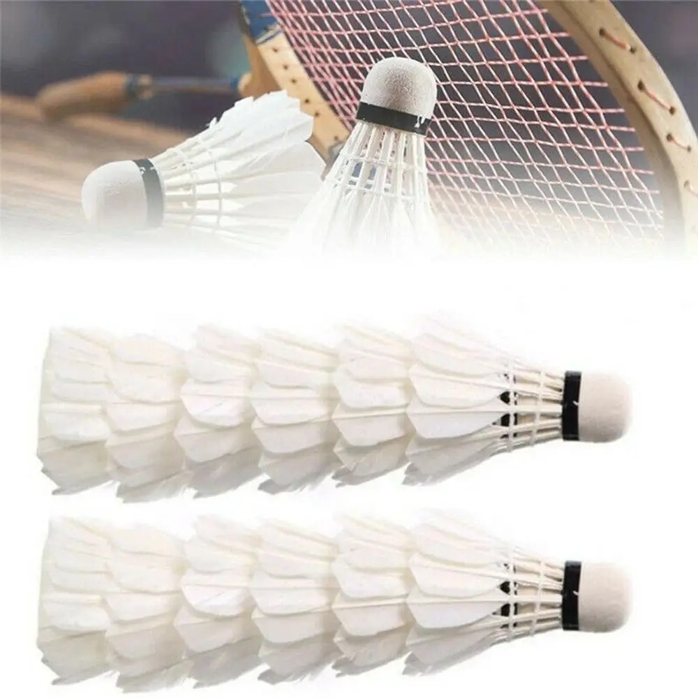 Badminton League - 3x Bolas de Badminton Profissionais Brancas