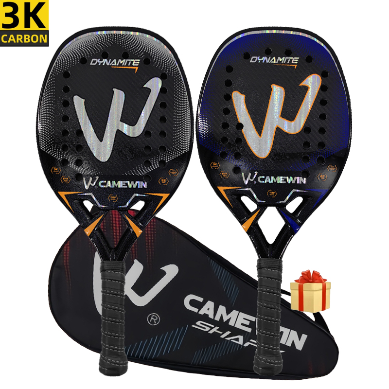 Li Ning Racket - Camewin-Carbon Beach Tennis Racket, fibra de