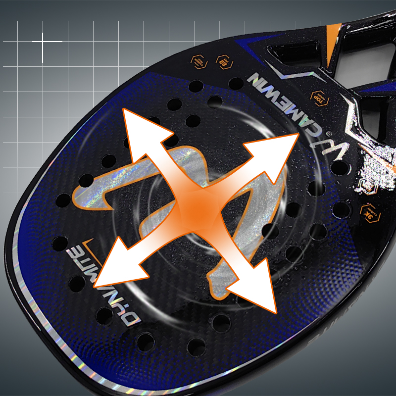 Camewin-Carbon Beach Tennis Ra - Li Ning Racket avaliação e preço