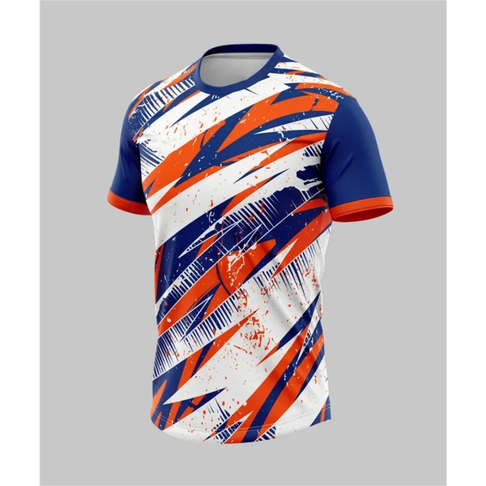 Camisetas masculinas impressas - Badminton Jersey avaliação e preço