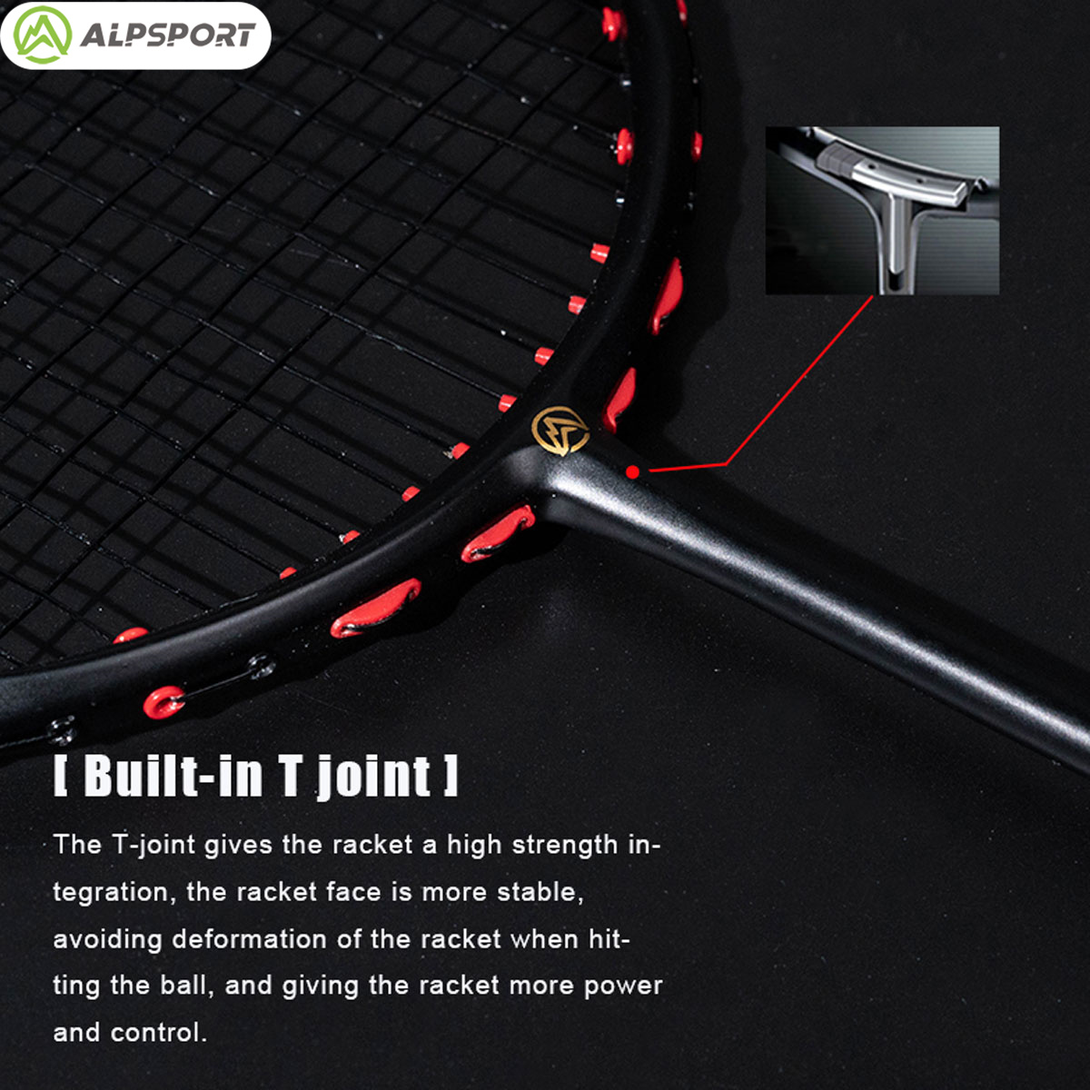 Alpsport MH-V5 5U 75g Ondulado - Li Ning Racket avaliação e preço