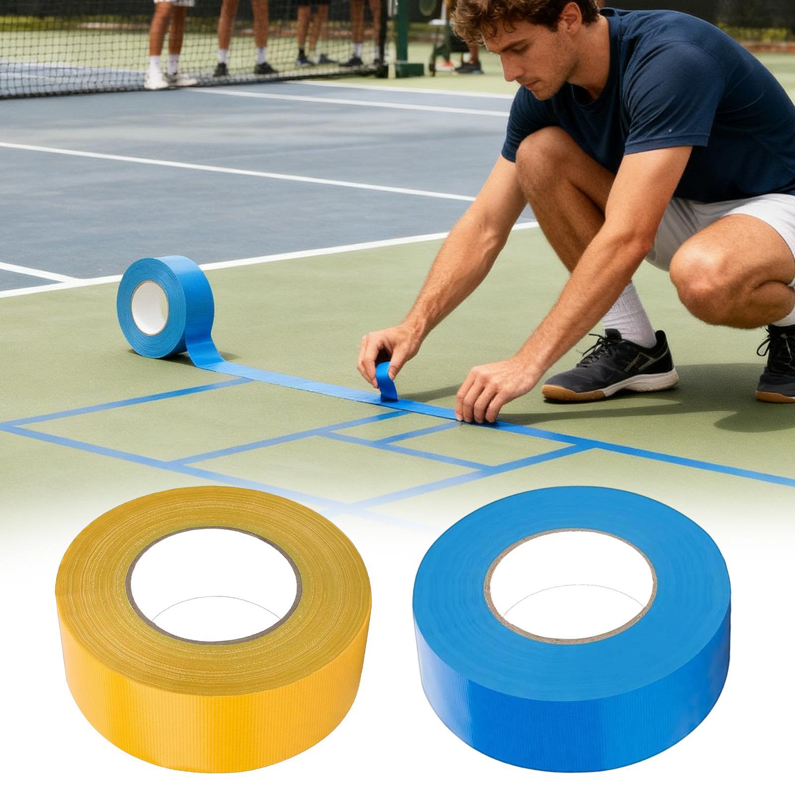 Fita de pickleball 0.16x164 pé - Badminton Court avaliação e preço